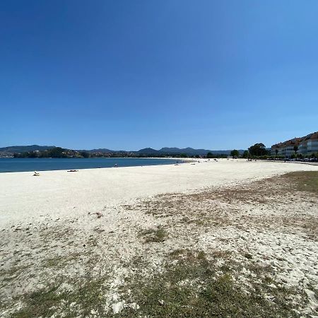 Baiona, Playa Santa Marta, Piscina 아파트 외부 사진